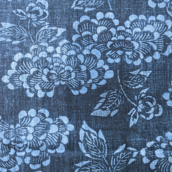 牡丹Peony-Reproduced vintage fabric