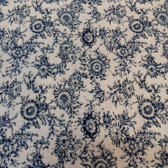 小花1 Small flower1-Reproduced vintage fabric